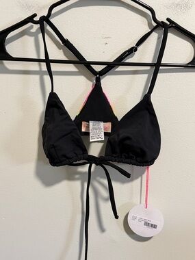 Gorgeous Mara Hoffman Beaded Bikini Top Size Small